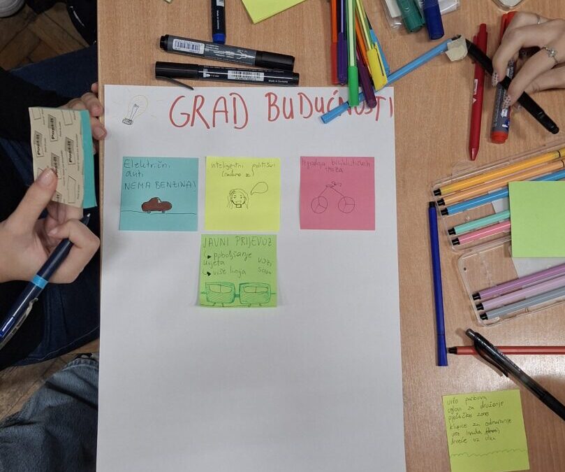 Učenici projektiraju održive gradove